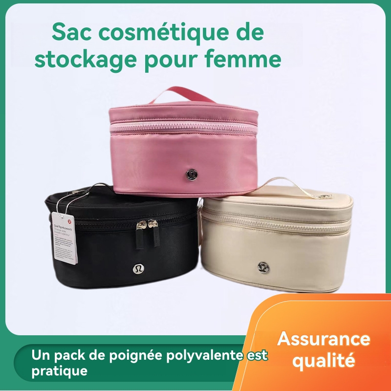 Boîte À Bijoux Ronde  Femme | Sac Multi-Usages Portefeuilles Femme