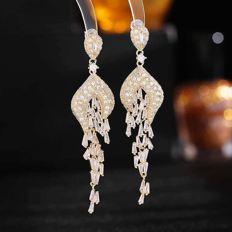 Boucles D’Oreilles Longues En Perles  Femme | Bijoux Soirée Bijoux Bijoux Soirée