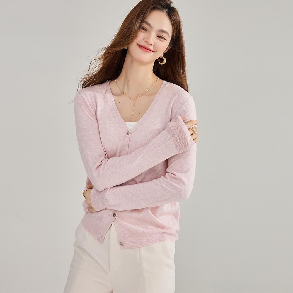 Cardigan Maille Semi-Transparent  Femme | Pulls Et Cardigan Pulls Et Cardigan Femme