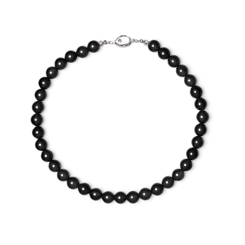 Collier À Perles Monochromes  Femme | Colliers Bijoux Colliers