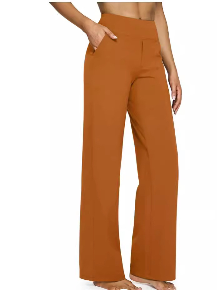 Pantalon À Taille Élastique  Femme | Pantalons Pantalons Femme