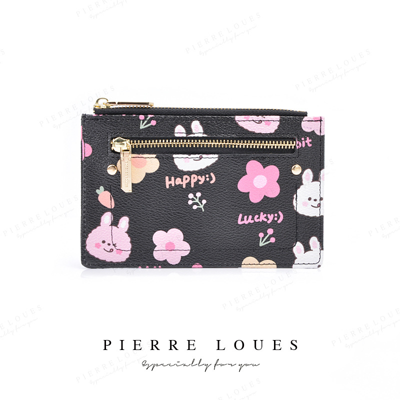 Porte-Cartes Imprimé Floral  Femme | Porte-Cartes Porte-Cartes Femme