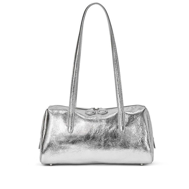 Sac Cabas En Cuir Métallisé Personnalisable  Femme | Sacs En Cuir Sacs Femme