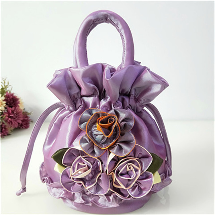 Sac De Fête Avec Fleur  Femme | Sacs De Soirée Sacs Femme