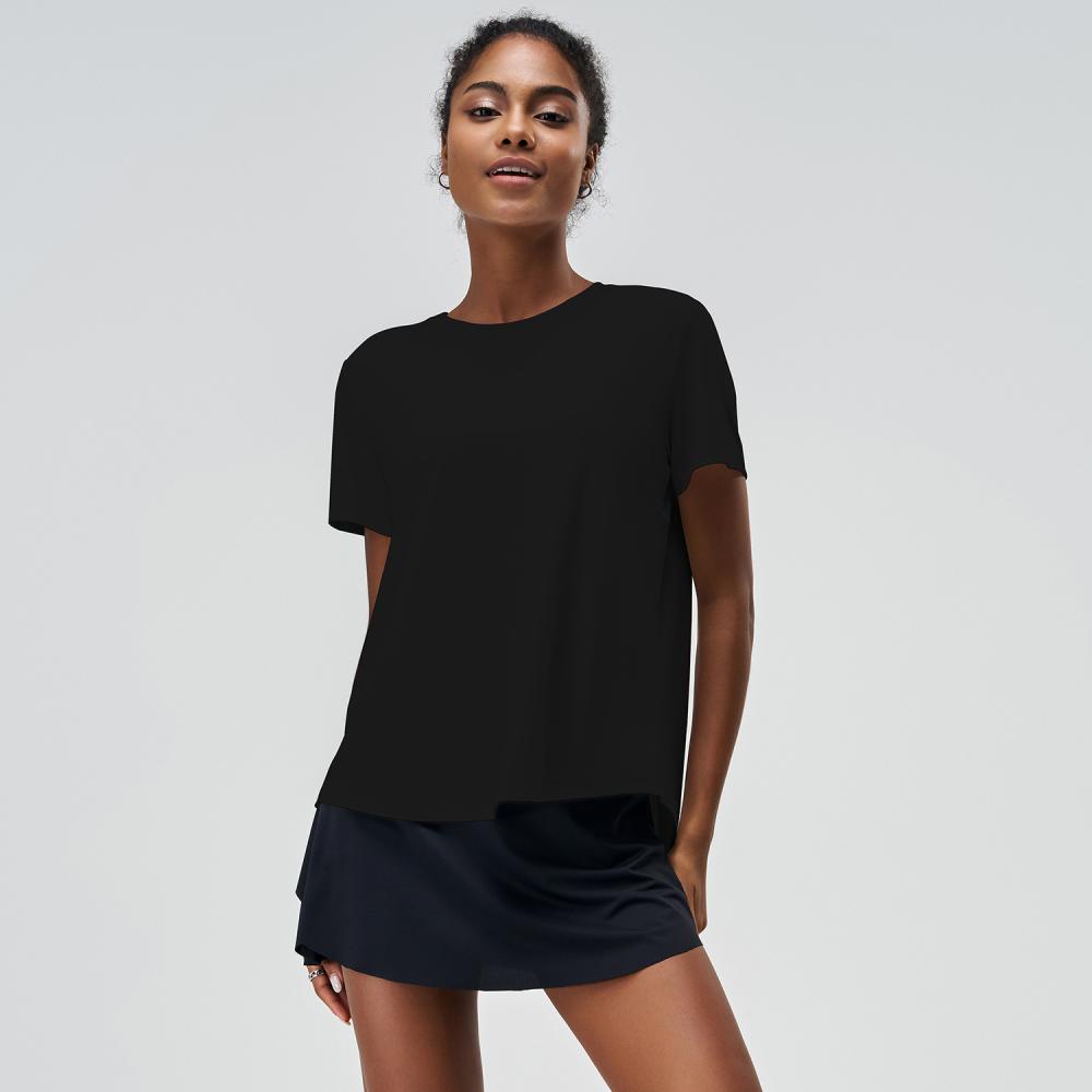 T-Shirt En Modal  Femme | Tops Et T-Shirts Tops Et T-Shirts Femme