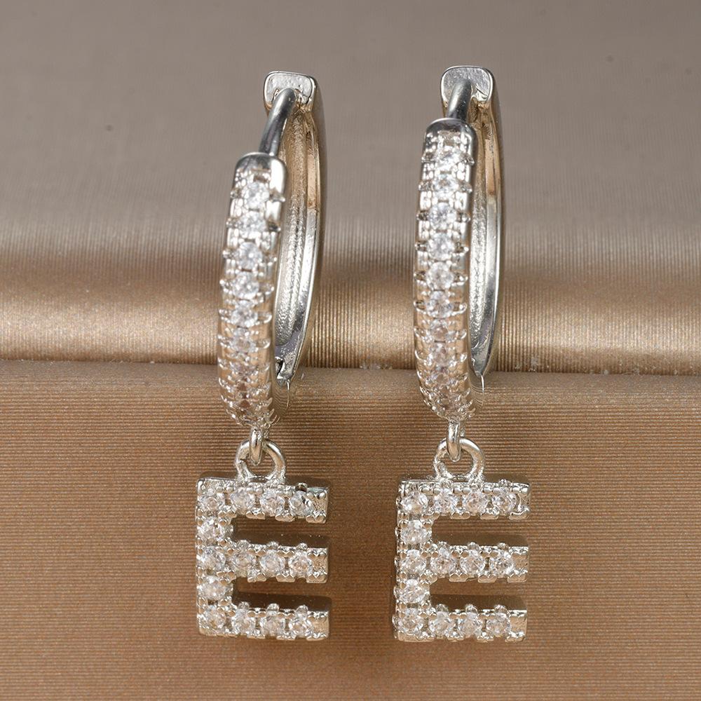 Boucles D’Oreilles Dorées Avec Zircone  Femme | Bijoux Délicats Bijoux Bijoux Délicats