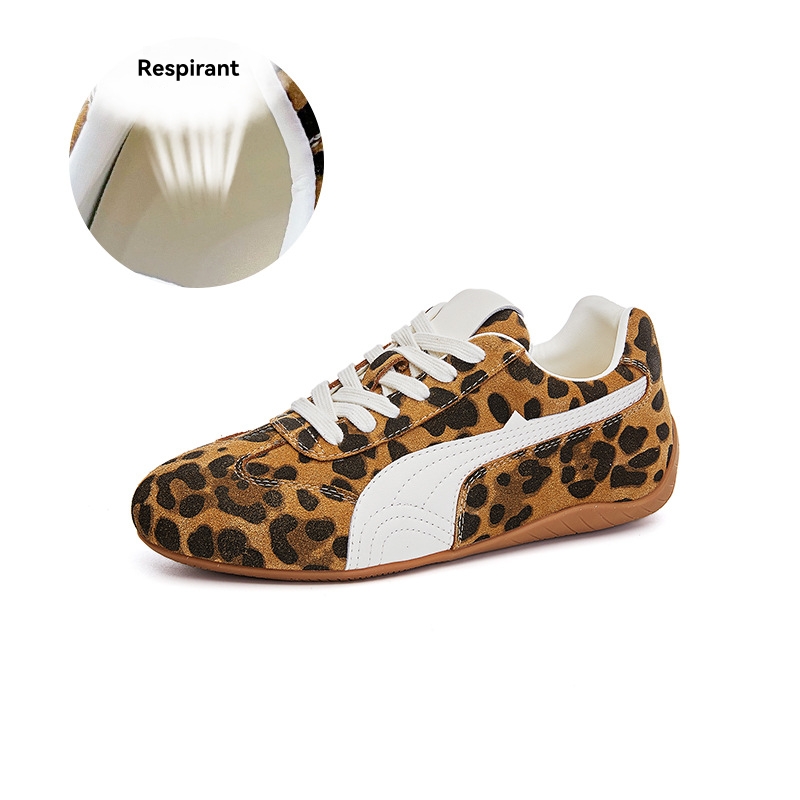 Online Exclusive – Baskets De Sport En Cuir Imprimé Animal  Femme | Baskets Baskets Baskets